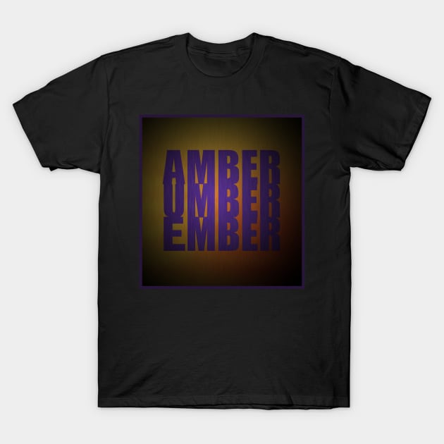 Amber Umber Ember T-Shirt by SnarkSharks